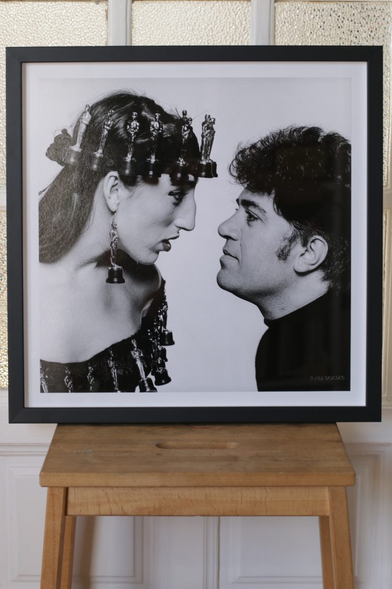 Rossi de Palma y Pedro Almodóvar